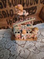 Animated Music Box - Angel Cherubs Piano - Musical Figurine - Chariots Of Fire picture