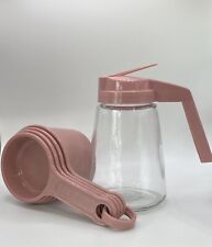 VTG PINK RUBBERMAID  Measuring Cup Set & GEMCO Syrup Cream Dispenser picture