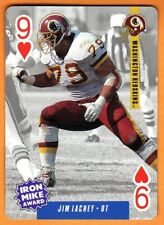 1994-Mike Ditka's Picks Playing Card/Jim Lachey(Washington Redskins) picture