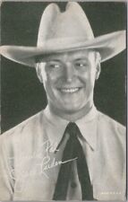 Vintage 1930s JACK LUDEN Mutoscope Arcade Card / Cowboy Western Actor - Unused picture