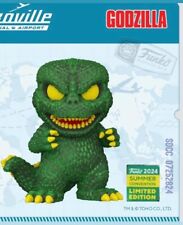 Funko Pop Godzilla Sdcc 2024 Shared Sticker Exclusive Pre Order + Protecter picture