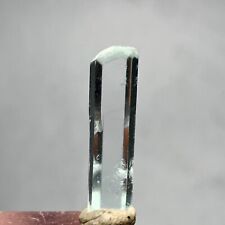 5.60 Cts Beautiful Top Quality Terminated Aquamarine Crystal From SkarduPakistan picture