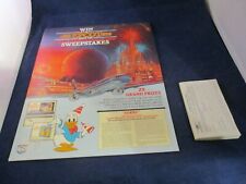 Win A Trip To Epcot Disney World Donald Duck Eastern Airlines Store Display picture