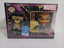 Funko POP & Tee Collectors Box Marvel: X-Men - Wolverine (Black light) Size XL picture