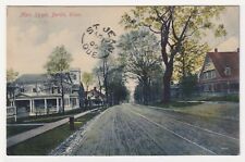 CONNECTICUT BERLIN MAIN ST POSTED 1909 TO MISS BESSIE FRASER OF ST JEAN, QUEBEC picture