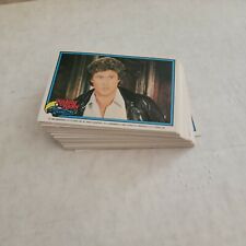 Vintage 1982 Knight Rider Complete Donruss Card Set 1-55 and 11 Variant Cards 66 picture