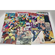 WOLVERINE Marvel Early 90s - LOT OF 8 Comic Books: 55 71 72 75 HOLO 76 77 78 79 picture