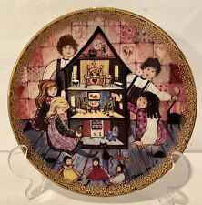 P Buckley Moss Plate “The Dolls House” 6.75” Diameter #1191 Rare Vintage picture