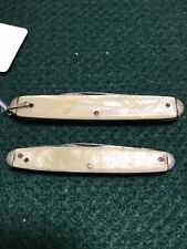 2 Vintage KENT Pocket Knives -  Knife Lot;  Souvenir Of Boulder picture
