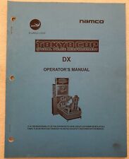 Original Namco/ Gaelco Tokyo Cop Deluxe Arcade Game Operator's Manual picture