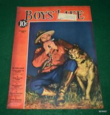 VINTAGE BOY SCOUT- 1938 BOYS' LIFE - OCTOBER picture