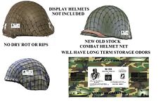 4 - New Old Stock O.D. Combat Helmet Nets Nets Will Have Long Term Storage Oders picture