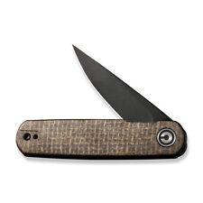 Civivi Knives Lumi C20024-5 Liner Lock Brown Burlap Micarta Pocket Knife picture