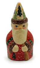 Vaillancourt Father Christmas Annual Starlight Chalkware Christmas Figurine picture