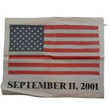 September 11, 2001 Meijer Food Sponsor Vintage Newspaper Fold Out Poster 17x21