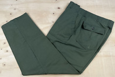 Og-507 Military Pants Vintage 80s Utility Trousers Durable Press 36/31 34