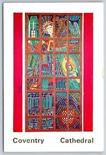 Postcard Art England Coventry Cathedral Tapestry 3W picture