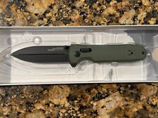 SOG Pentagon XR  OD Green Knife Premium CTS XHP Steel NEW picture