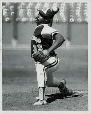 1980 Press Photo Pitcher Juan Eichelberger of Padres baseball team - afa00439 picture