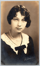 Chicago IL-Illinois, Beautiful Woman Portrait, Antique, Vintage Real Photograph picture