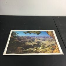 Vintage Grand Canyon National Park Laminated Placemat Colourpicture Boston USA picture