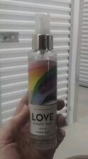 Bath & Body Works Love Always Wins Rainbow Waves Shimmer Mist 4. 9 Oz. *5% Used* picture