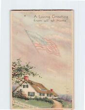 Postcard A Loving Greeting from all at Home USA picture
