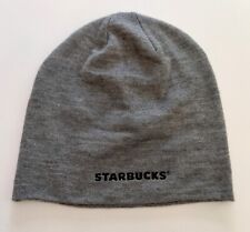 Starbucks Embroidered Knit Hat Cap Grey picture