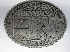 National Finals Rodeo Hesston 2009 Youth (small) NFR Cowboy Buckle New AGCO PRCA picture