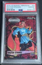 2015 Upper Deck Marvel Vibranium Molten Doctor Strange /299 #24 PSA 10 GEM MINT picture