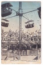 Post Card Aerial Swing Luna Park Coney Island New York picture