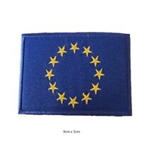 EU Flag embroidered Patch sew iron on Patches DIY Badges trnasfer clothes crafts picture