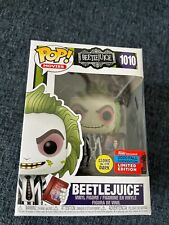 Funko Pop - #1010 Beetlejuice 2020 Glow 2020 NYCC Shared - New with Protector picture
