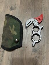 Vintage WK Wyoming Skinning Knife with Camo Sheath picture