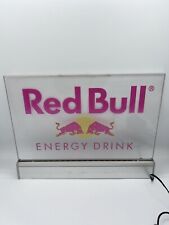 Red Bull Energy Drink Back Bar LED Light Up Acrylic Sign Game Room Man Cave Pub picture