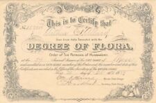Degree of Flora, Order of The Patrons of Husbandry - General Stocks picture