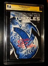 TEENAGE MUTANT NINJA TURTLES 2 Signed and Sketch by Kevin Eastman 9.6 NEAR MINT+ picture