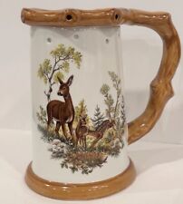 Vintage Puzzle Mug with Deer Stein Nude Lithophane picture