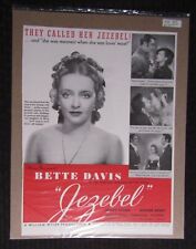 1938 CALLED HER JEZEBEL Movie Print Ad 9.75x13