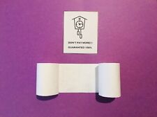 Cuckoo Clock Recovery Paper Bellow Roll 2”x 60” w/ Instruction (100% GUARANTED) picture
