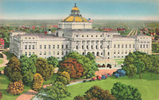 Postcard Library of Congress Washington DC DB picture