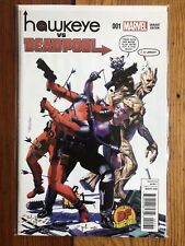 Hawkeye vs. Deadpool #1 Mike Mayhew DF Limited Edition Variant w/ COA NEW NM/NM+ picture