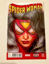 2022 Marvel Masterpieces Sketch Comic Cover Spider-Woman Dan dos Santos Auto picture
