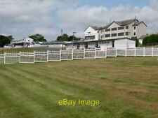 Photo 6x4 Hexham Racecourse Grandstand (to the right) and Pavilion. c2021 picture