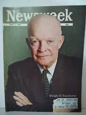 NEWSWEEK MAGAZINE APRIL 7 1969 DEATH OF PRES. EISENHOWER picture