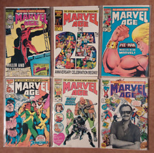 Marvel Age Lot of 36 Vintage Marvel Comics Issue 41 Stan Lee Cover picture