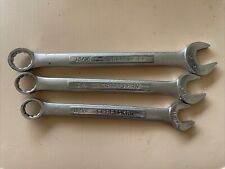 Vintage Craftsman Combo wrench Lot -vv-44702, 44701, 44698 13/16, 3/4, 11/16 picture