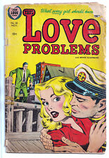 LOVE PROBLEMS 30 (1954 Harvey) Pre-Code, Great c/a; Scarce; Reader picture