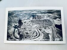 RPPC Rowena Loops Columbia River Hwy Oregon aerial view postcard #428 picture