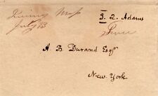John Quincy Adams - Free Frank Hand-Addressed & Signed - To His Portrait Painter picture
